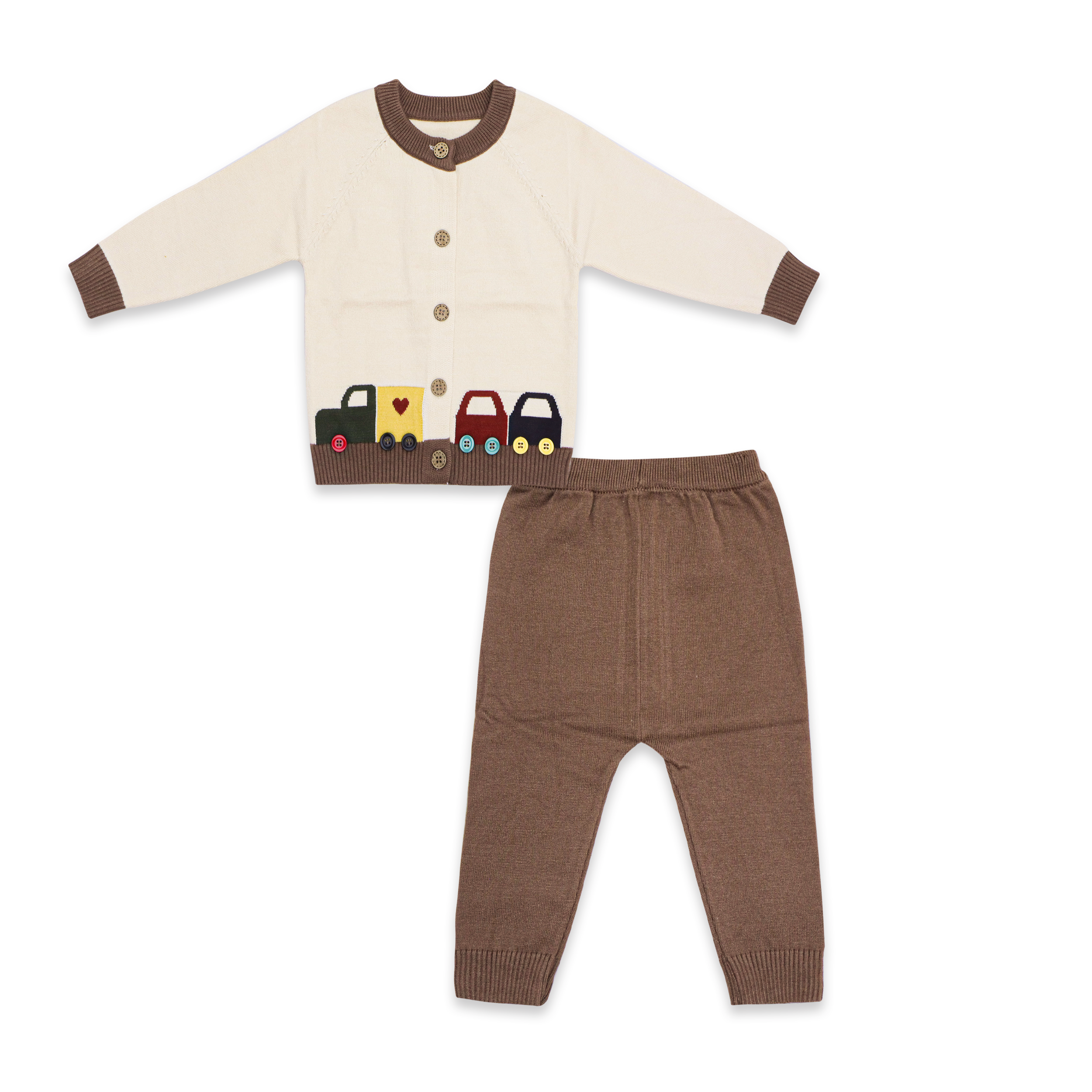 Kids Knit Sweater with Lower Set