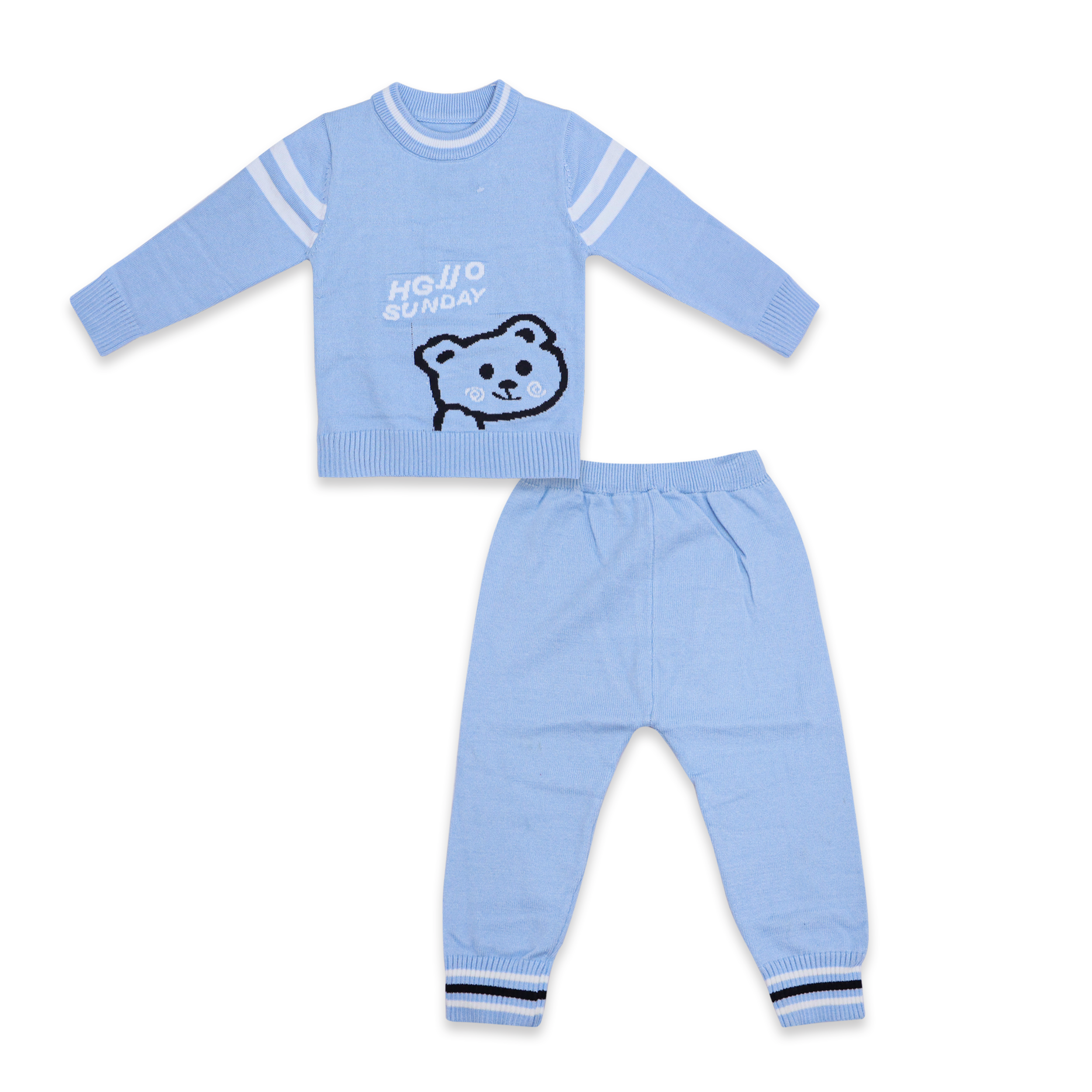 Kids Knit Sweater with Lower Set