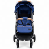 Blue Baby Stroller with Adjustable Canopy