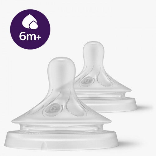 Avent Philips Natural Response 6m+ Nipple PK 2