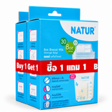NATUR 8oz Breast Milk Storage Bags – 30 Pack