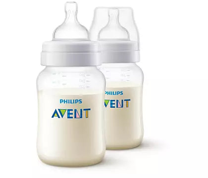 Philips Avent 260Ml - Classic Feeding Bottle Pack Of 2 by Avent