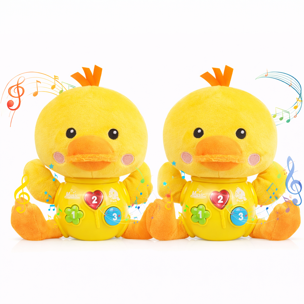 Musical Duck Plush Baby Toy