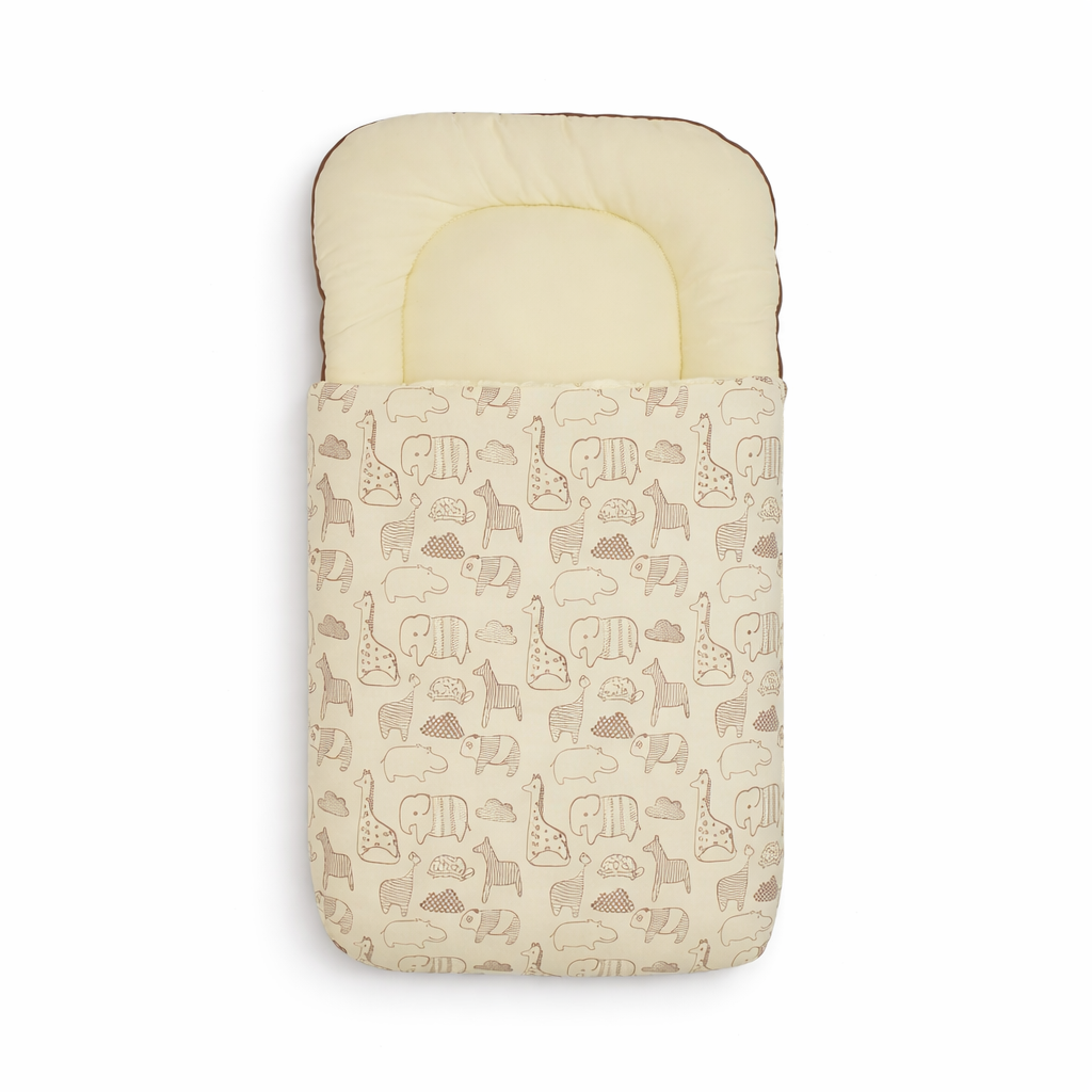 Baby Carry Nest Plain Animal Print | Little Darling