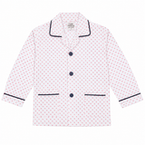 Kids Dots Print Full Sleeve Night Suit
