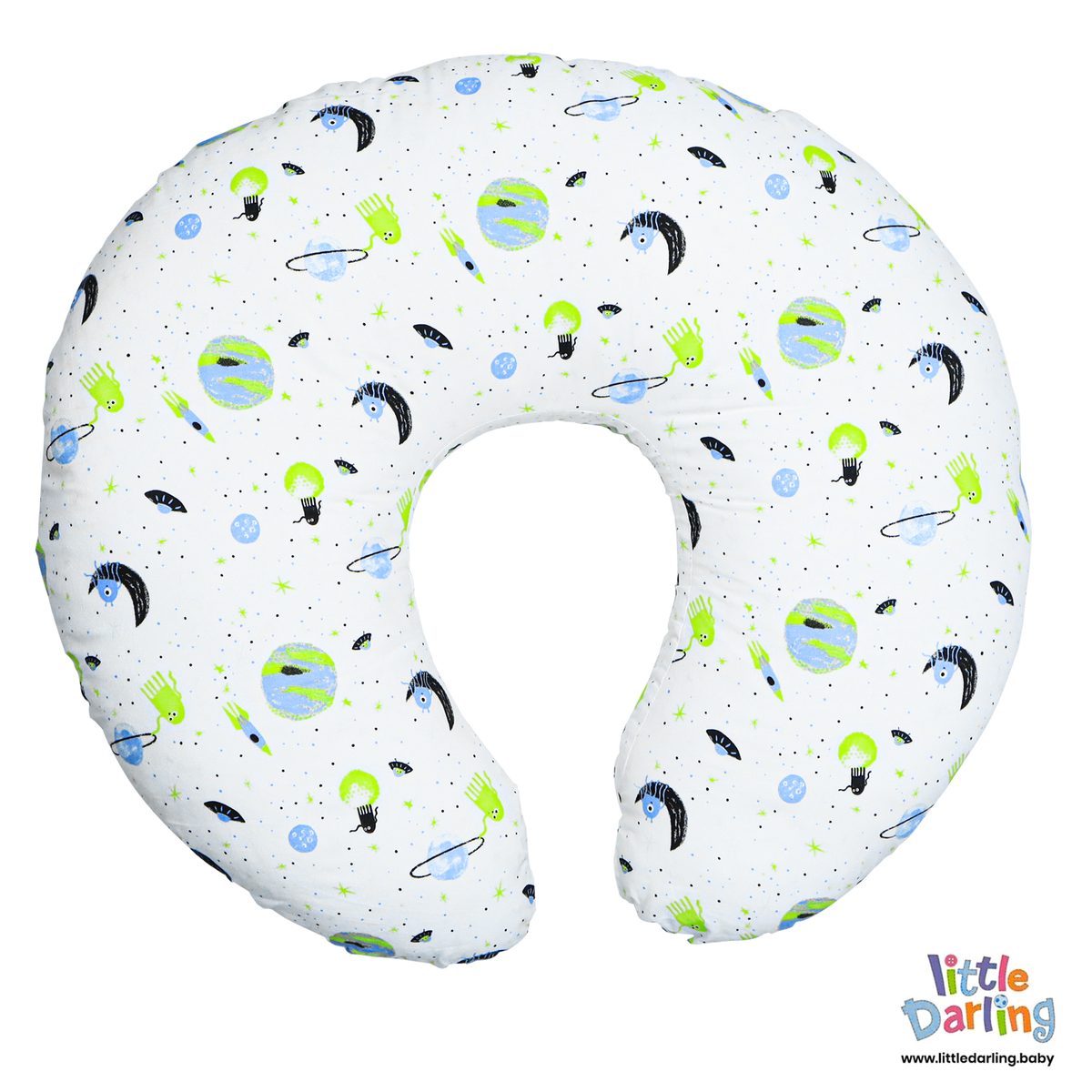Feeding Pillow Galaxy Print | Little Darling Price in Pakistan