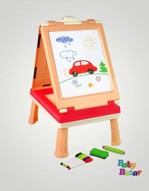 Kids Double-Sided Drawing Board Easel