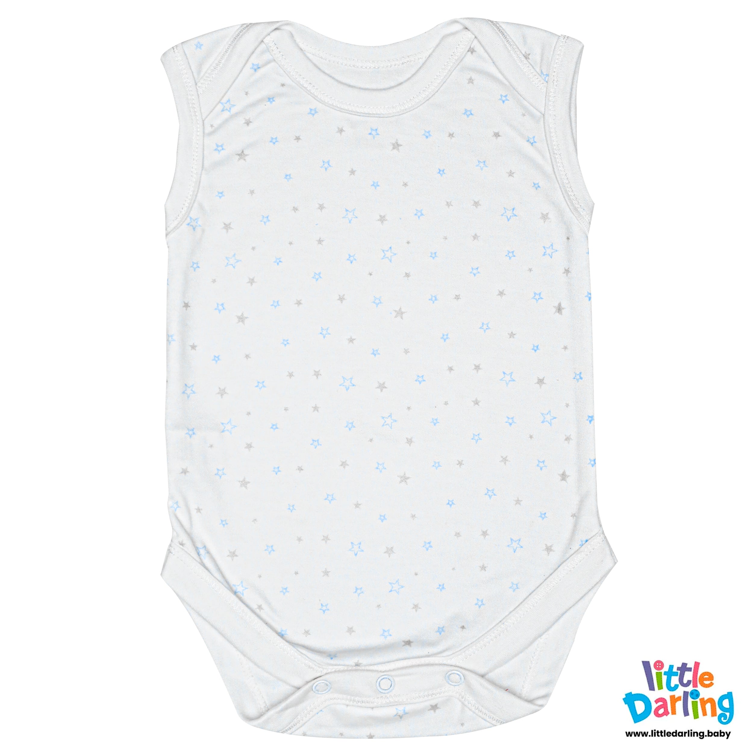 Baby Bodysuit Pk Of 3 Sleeveless Little Princess by Little Darling