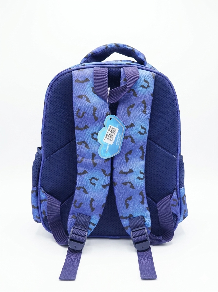 Batman Kids School Backpack Blue