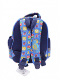 Kids 3D Mario School Backpack Blue