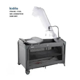Baby Travel Cot Grey Color | Kidilo