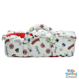 Infant Moses Basket Marvel Superhero Print | Little Darling