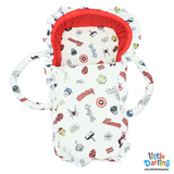 Infant Moses Basket Marvel Superhero Print | Little Darling