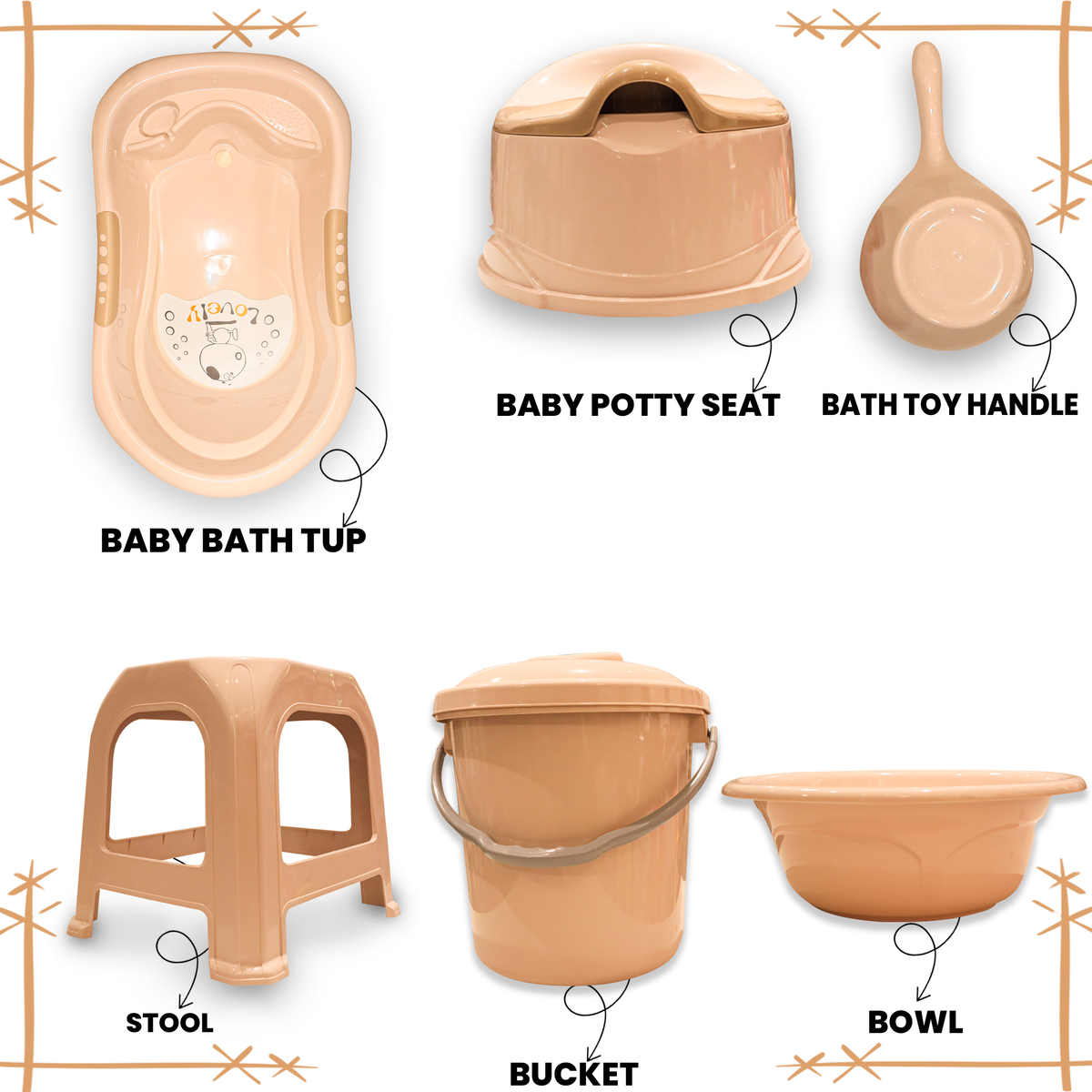 Baby Bath & Care Essentials Set Price in Pakistan