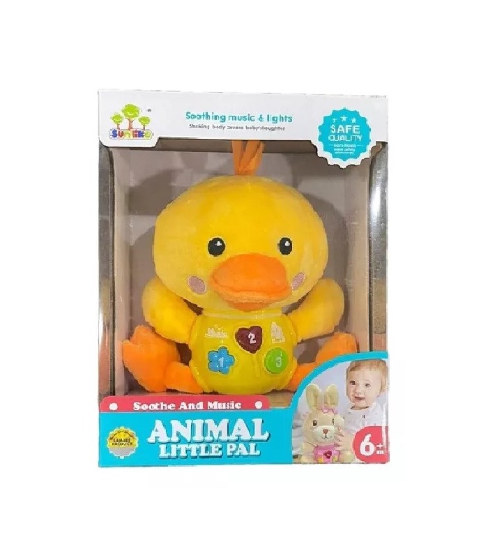 Musical Duck Plush Baby Toy