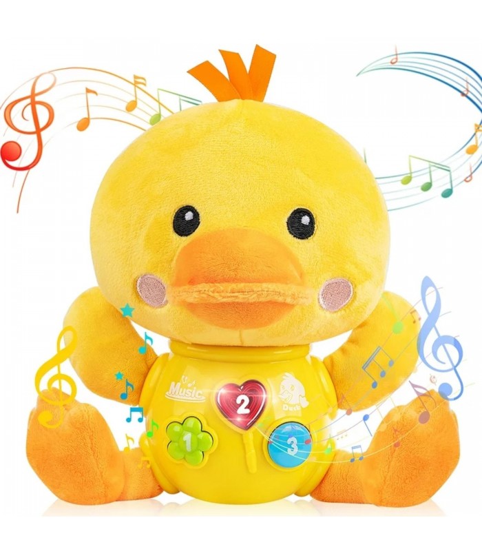 Musical Duck Plush Baby Toy