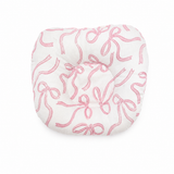 Hooded Carry Nest Pink Bow Print | Little Darling