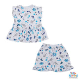 Baby Girls Floral Top & Shorts Set