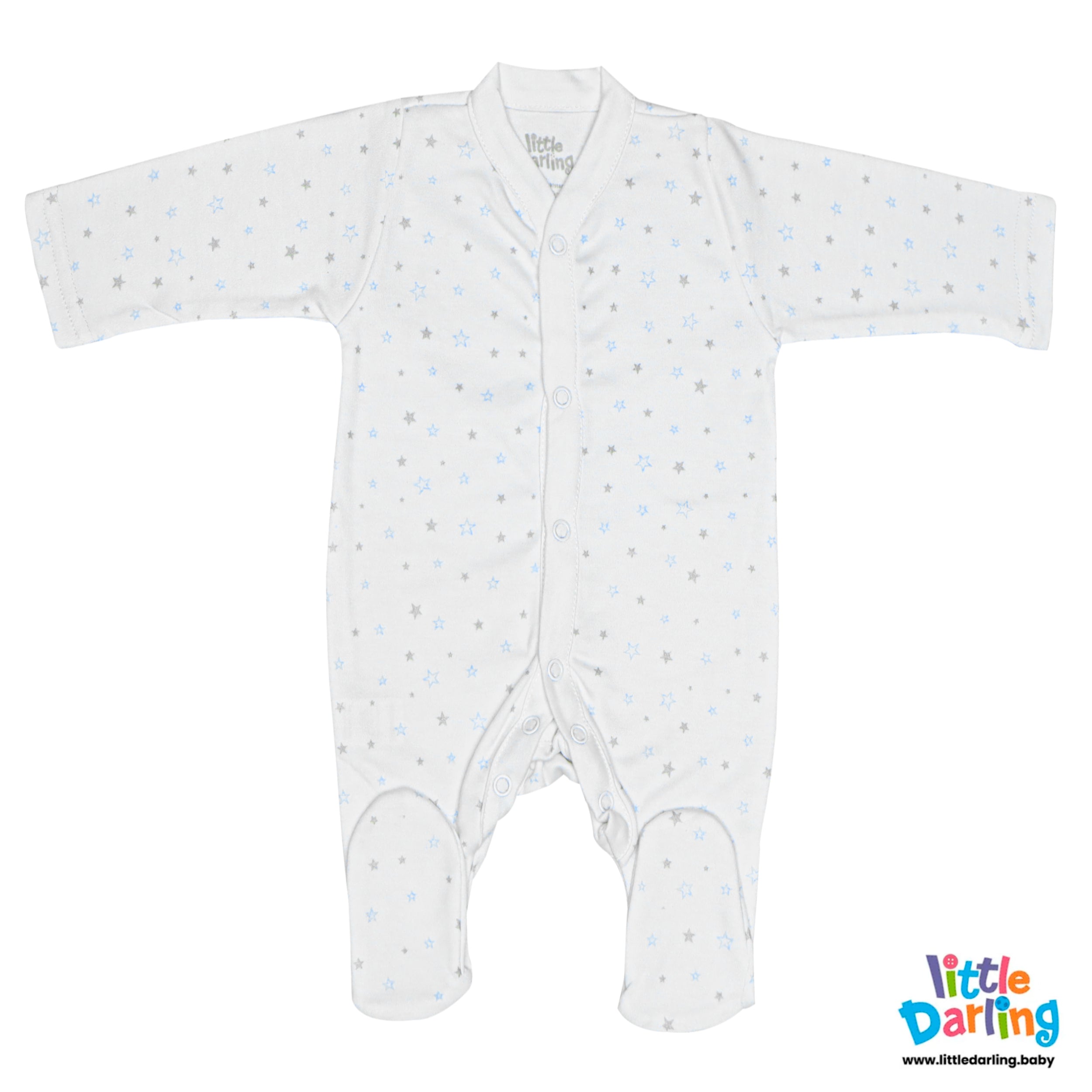 Baby Sleepsuit PK Of 3 Little Princess by Little Darling