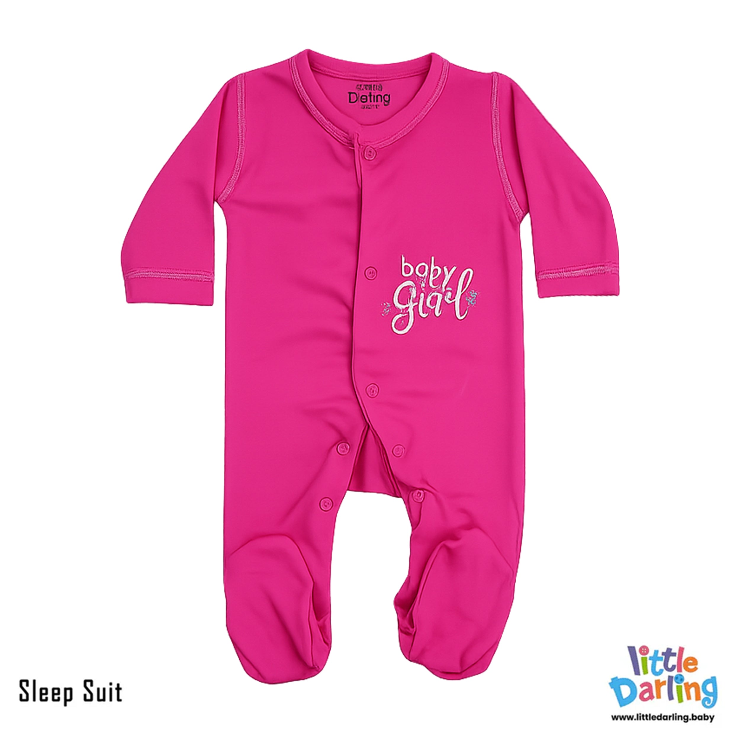 Baby Girl 8 Pcs Newborn Baby Gift Set Pink by Little Darling
