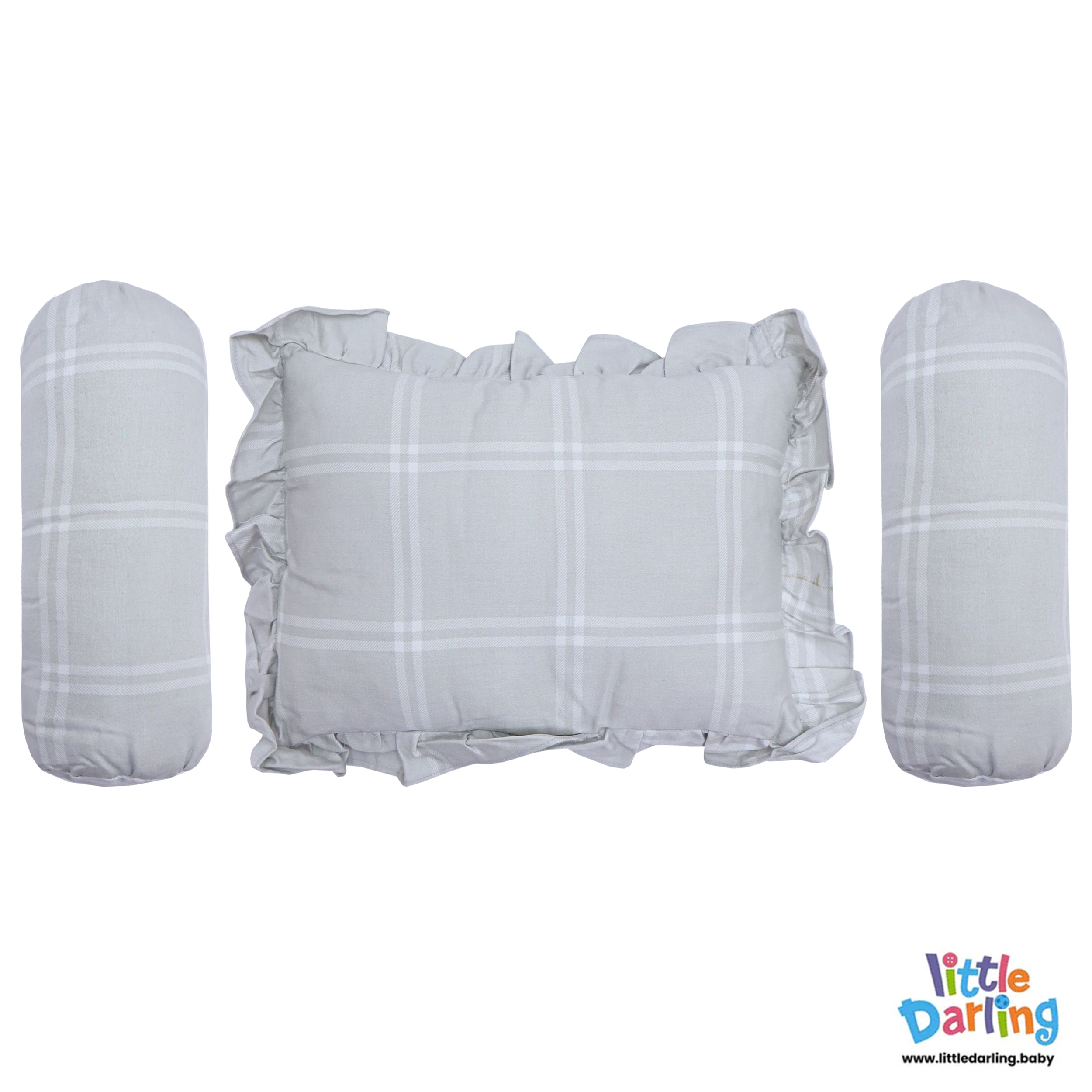 Baby Head Pillow Set Pack of 3 by Little Darling