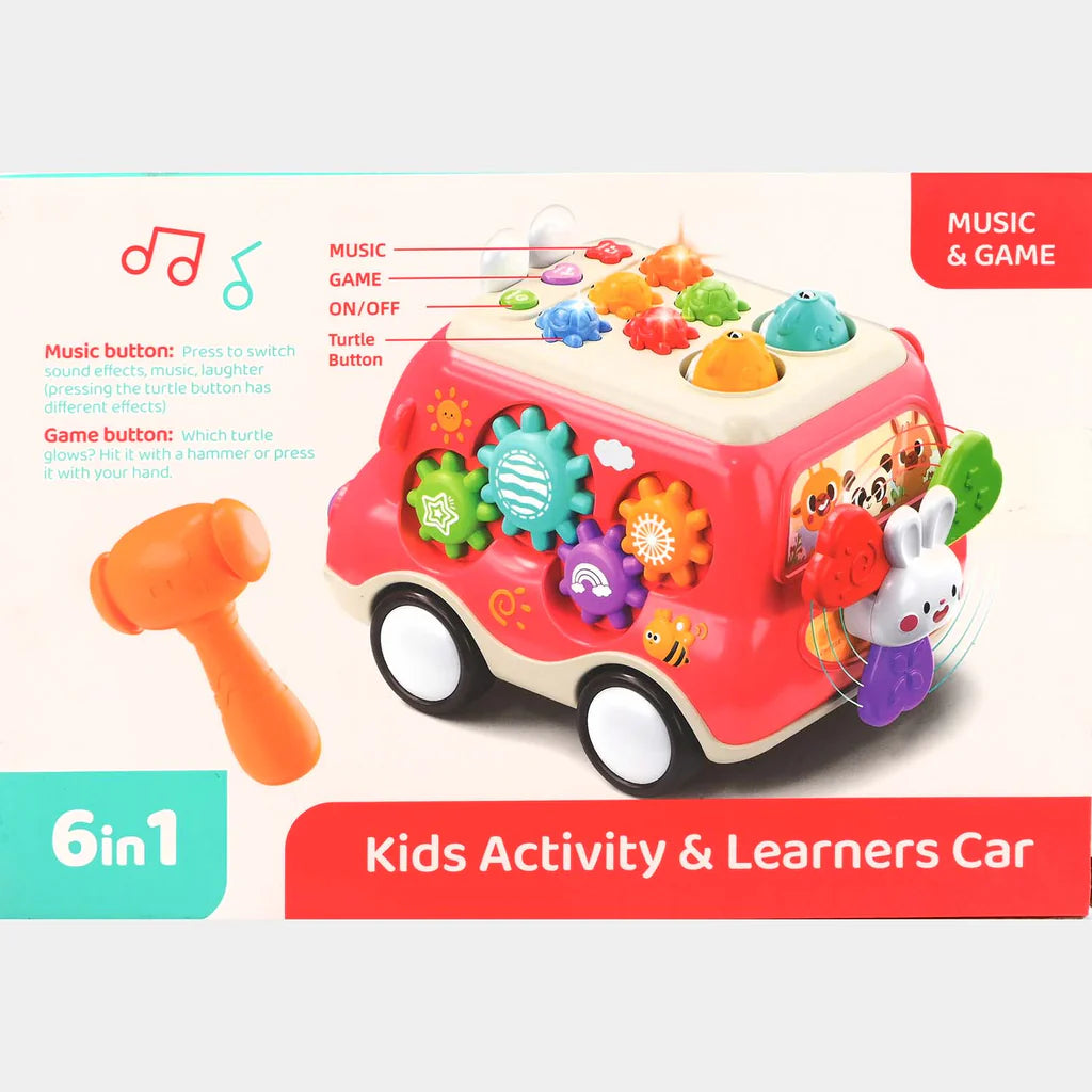 Musical Toy Bus with Xylophone Keys