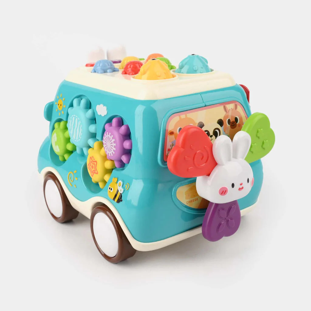 Musical Toy Bus with Xylophone Keys