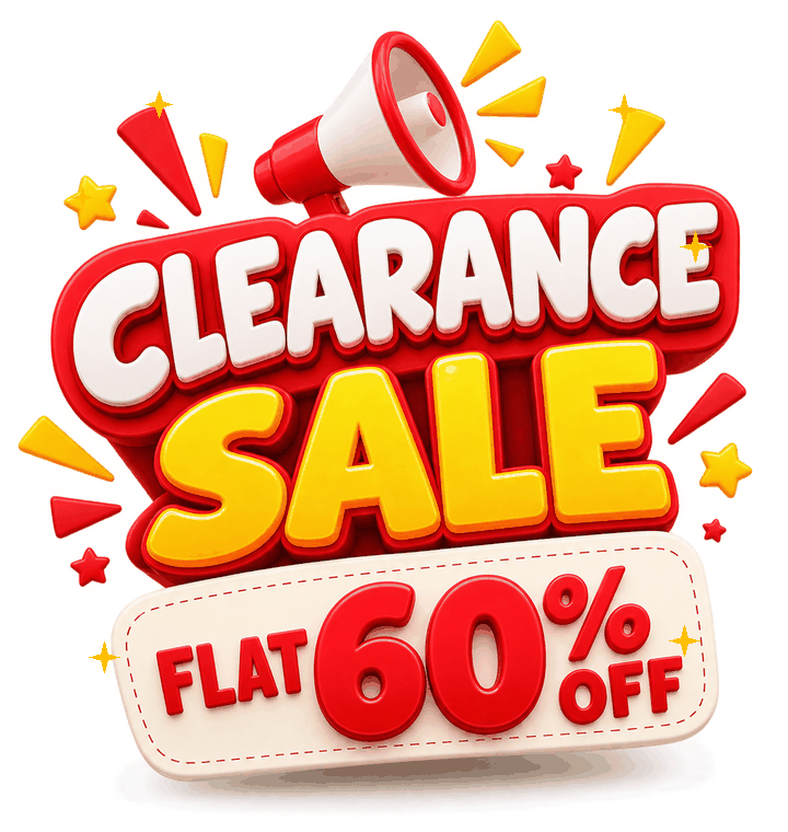 CLEARANCE  FALT 60%