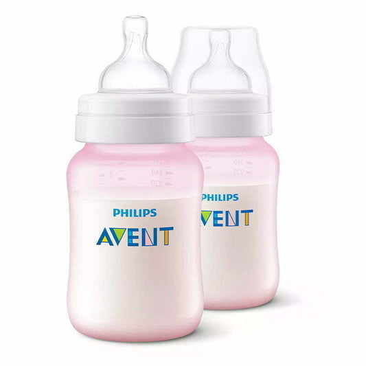 Anti-colic baby bottle 1m+ 260ml Pack of 2 | Avent - Zubaidas Mothershop