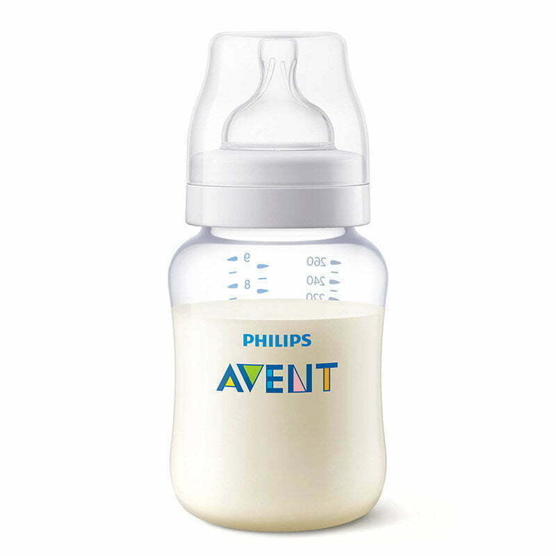 Anti-colic PA baby bottle 1m+ 260ml | Avent - Zubaidas Mothershop