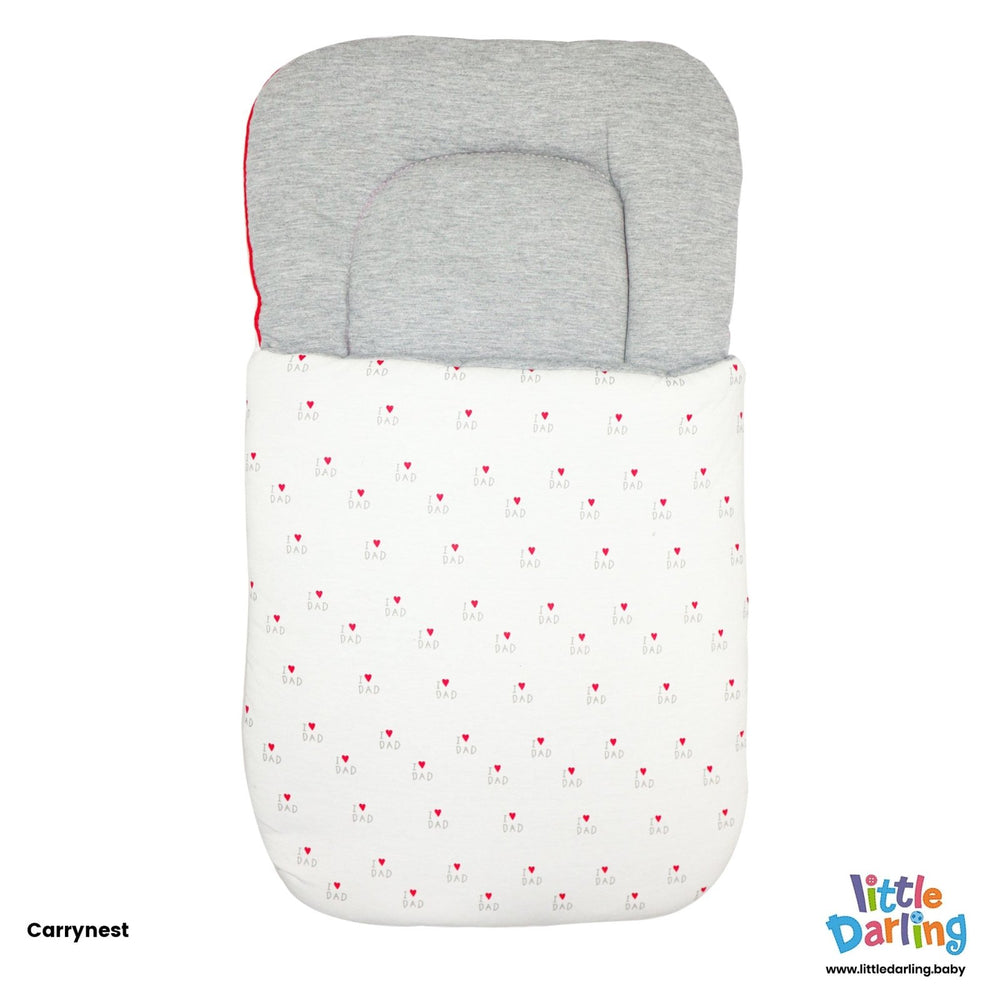 Baby Bedding Set 7 Pcs I Love Dad | Little Darling - Zubaidas Mothershop