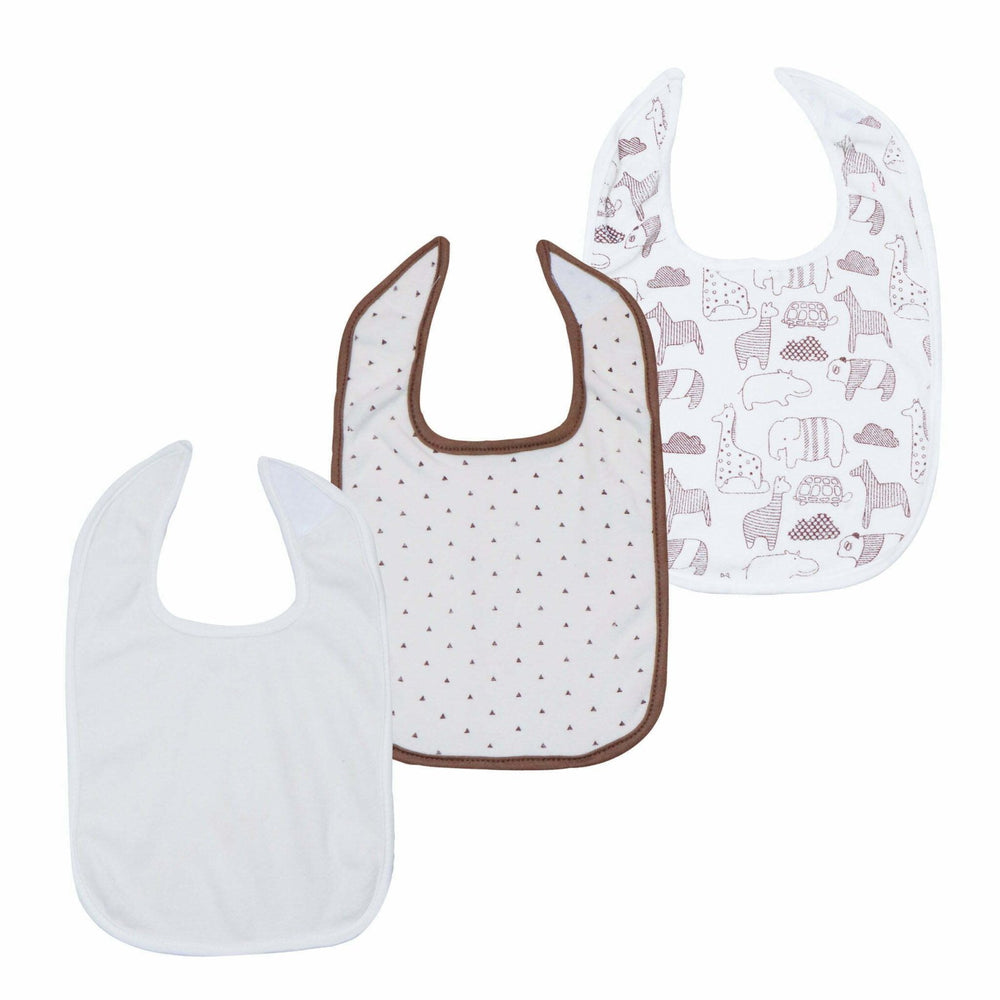 Baby Bibs Animal Print 3 Piece - Zubaidas Mothershop