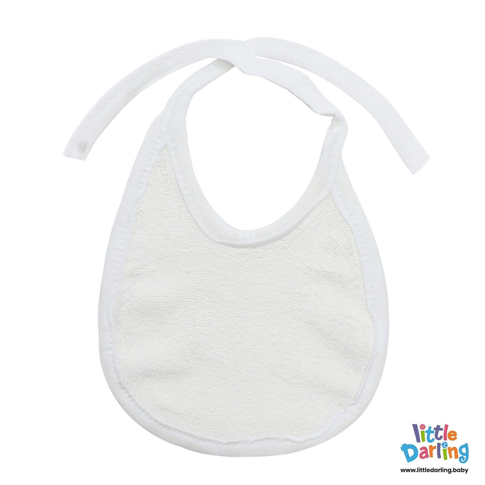 Baby Bibs Pk of 5 Multi Color Dots | Little Darling - Zubaidas Mothershop