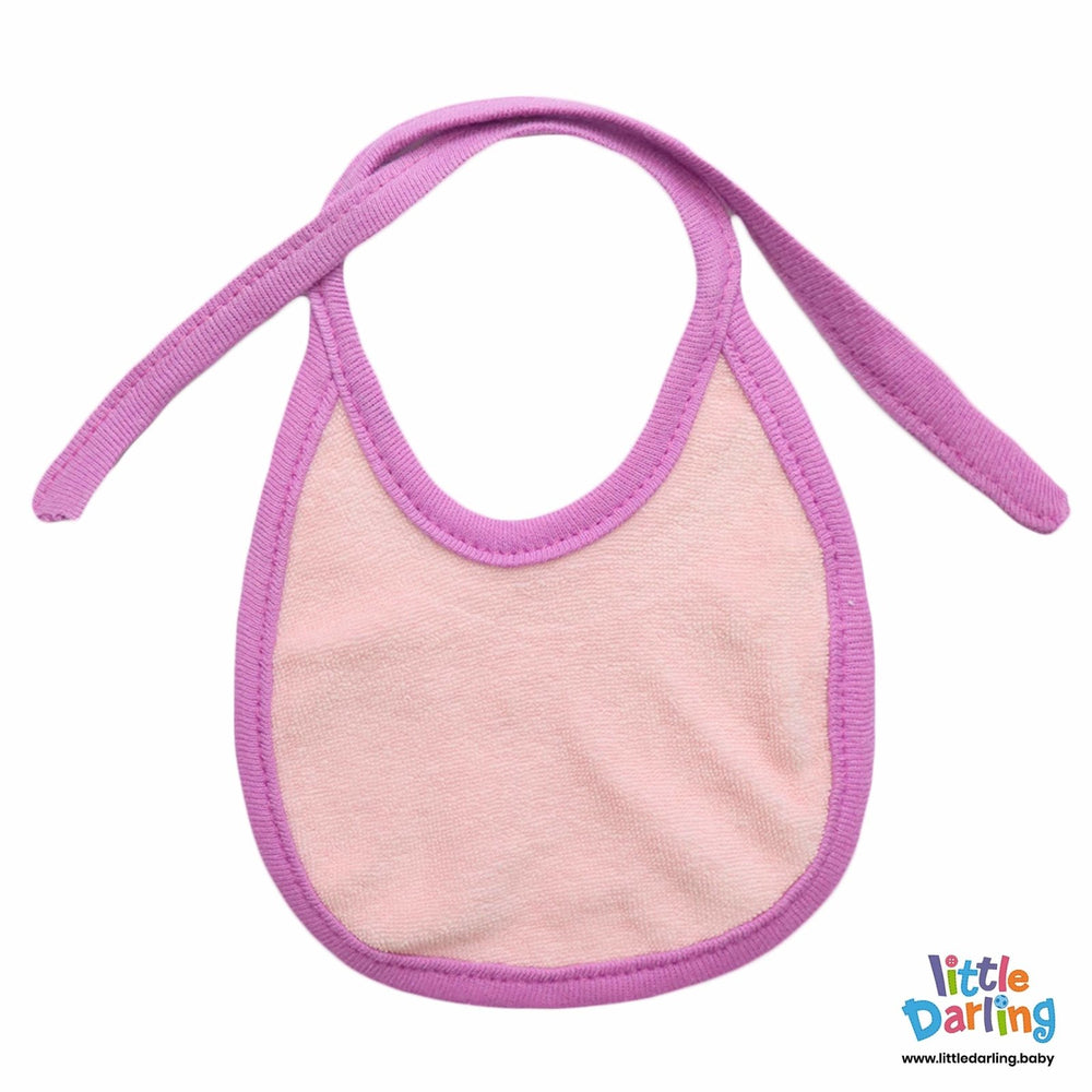 Baby Bibs Pk of 5 Multi Color Dots | Little Darling - Zubaidas Mothershop