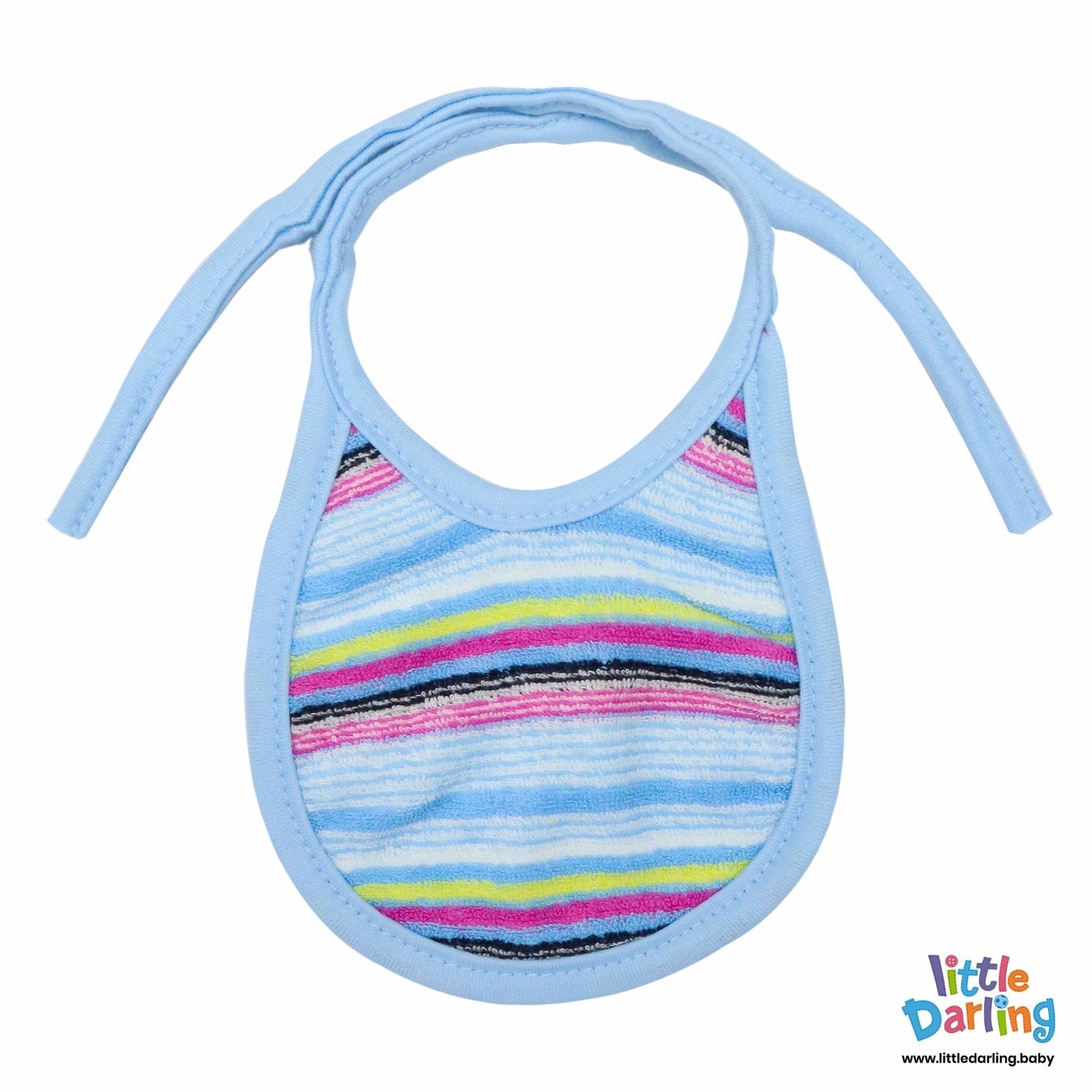 Baby Bibs Pk of 5 Multi Color by Little Darling