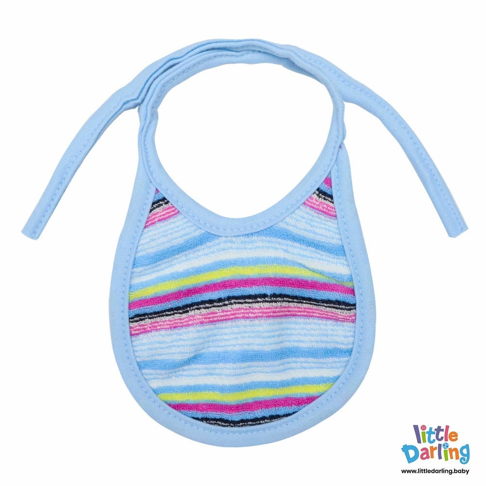 Baby Bibs Pk of 5 Multi Color | Little Darling - Zubaidas Mothershop