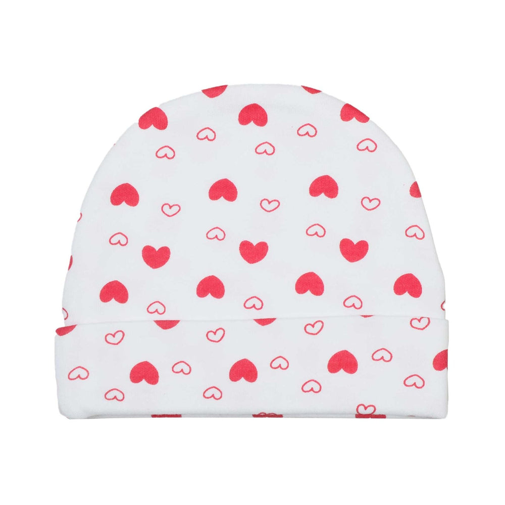 Baby Cap Heart Print - Zubaidas Mothershop