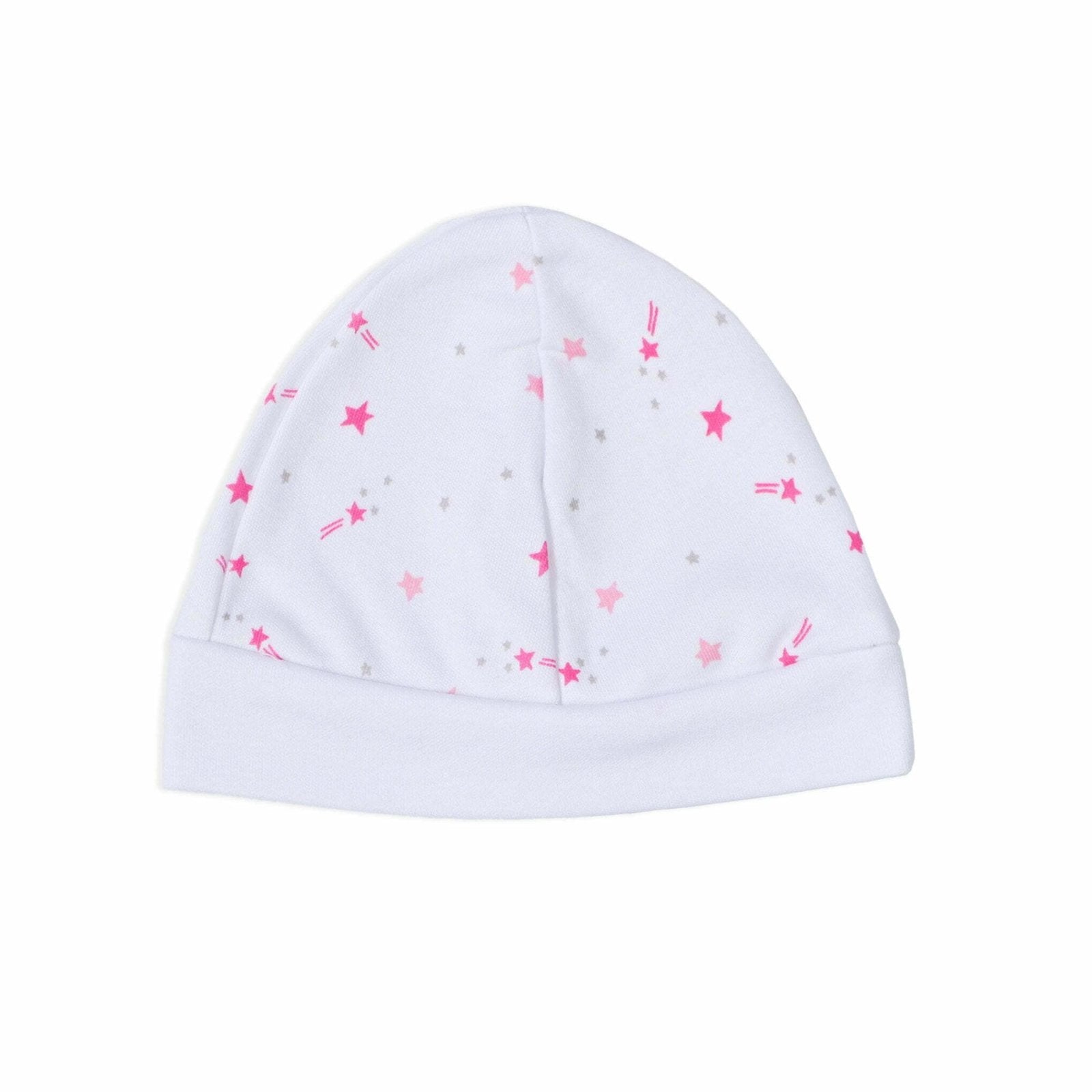 Baby Cap Pink Star Print | Little Darling - Zubaidas Mothershop
