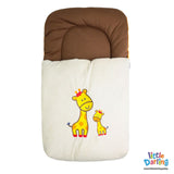 Baby Carry Nest Plain Cream Color | Little Darling - Zubaidas Mothershop