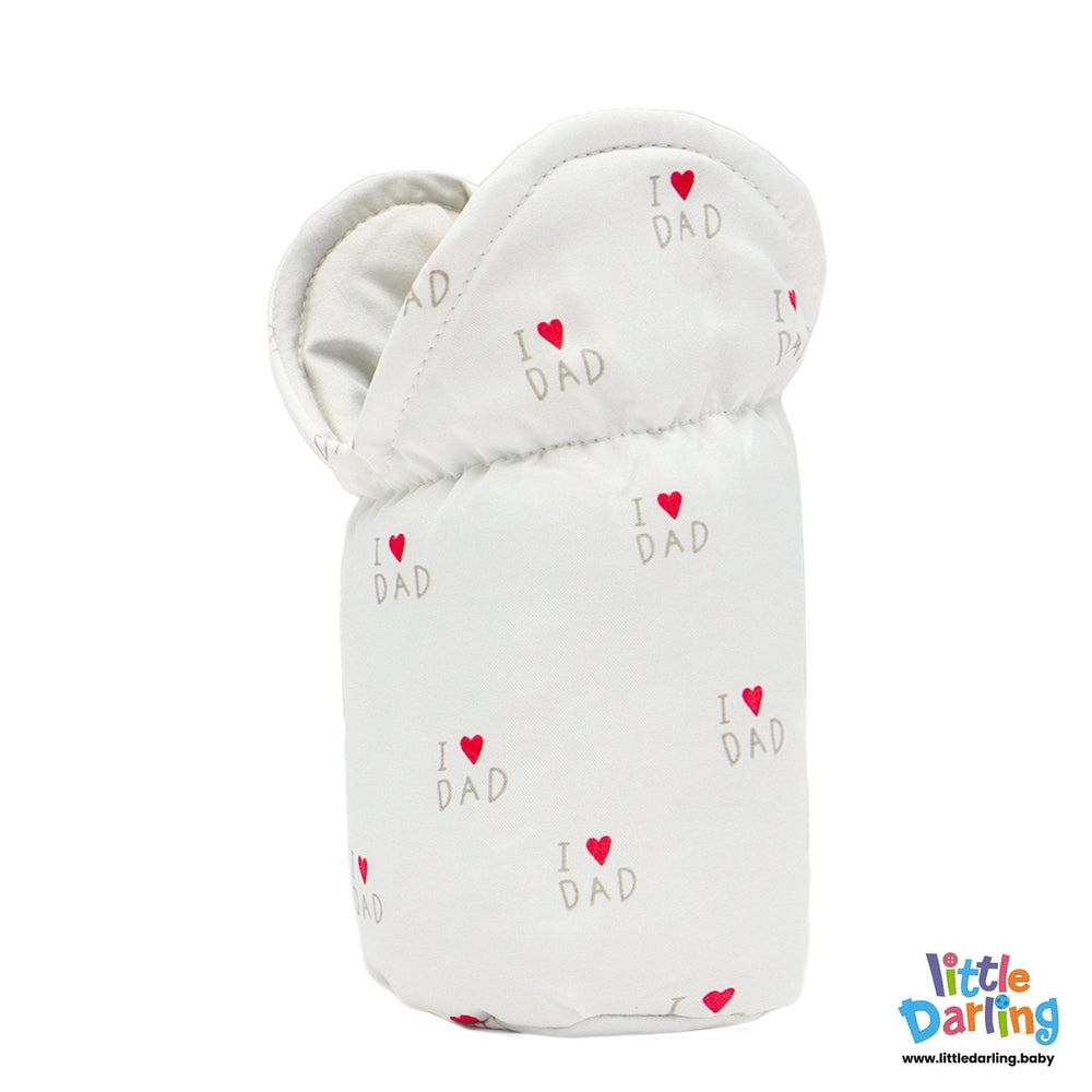 Baby Feeder Cover I Love Dad | Little Darling - Zubaidas Mothershop