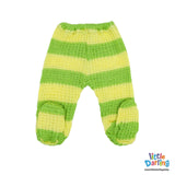 Baby Gift Set Pk Of 4 Green Stripes | Little Darling - Zubaidas Mothershop