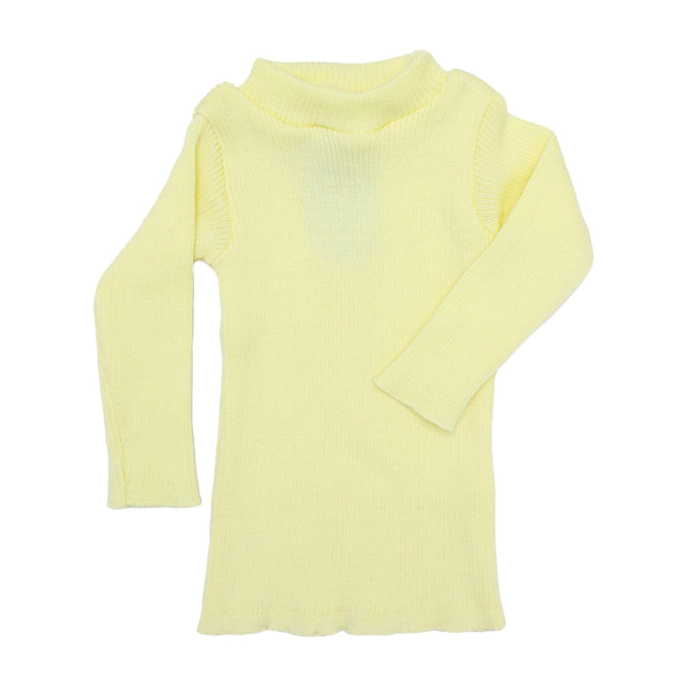 Baby High Neck Yellow Color | Little Darling - Zubaidas Mothershop