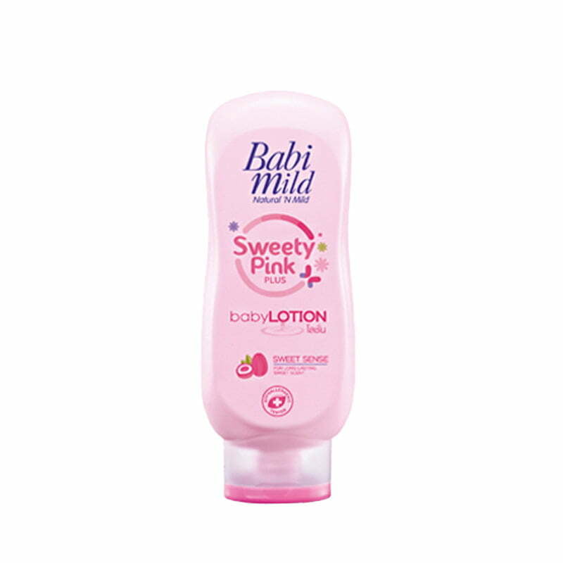 Baby Lotion Sweety Pink Plus 180ml by Babi Mild