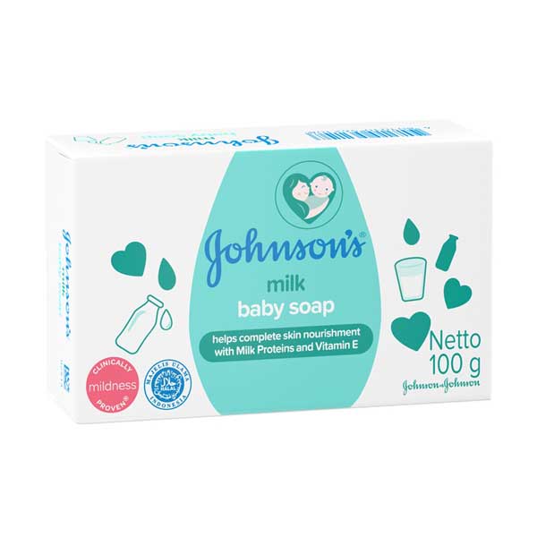 Baby Milk Soap 100g by Johnson's