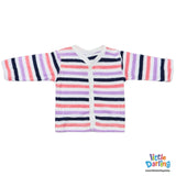 Baby Night Suit Multi Color Stripes | Little Darling - Zubaidas Mothershop