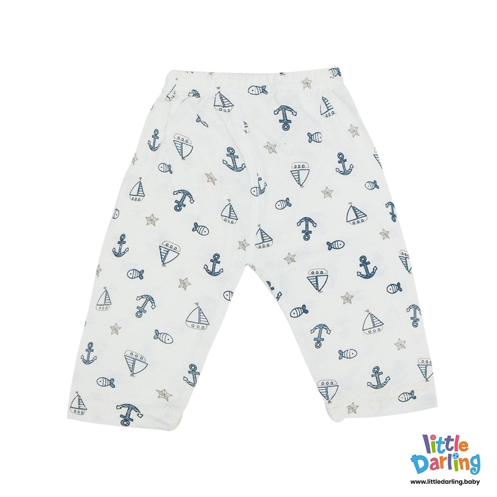 Baby Pajamas pk of 2 Anchor Print by Little Darling