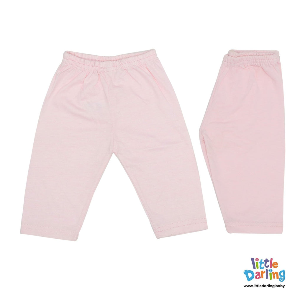 Baby Pajamas pk of 2 Pink Color | Little Darling - Zubaidas Mothershop