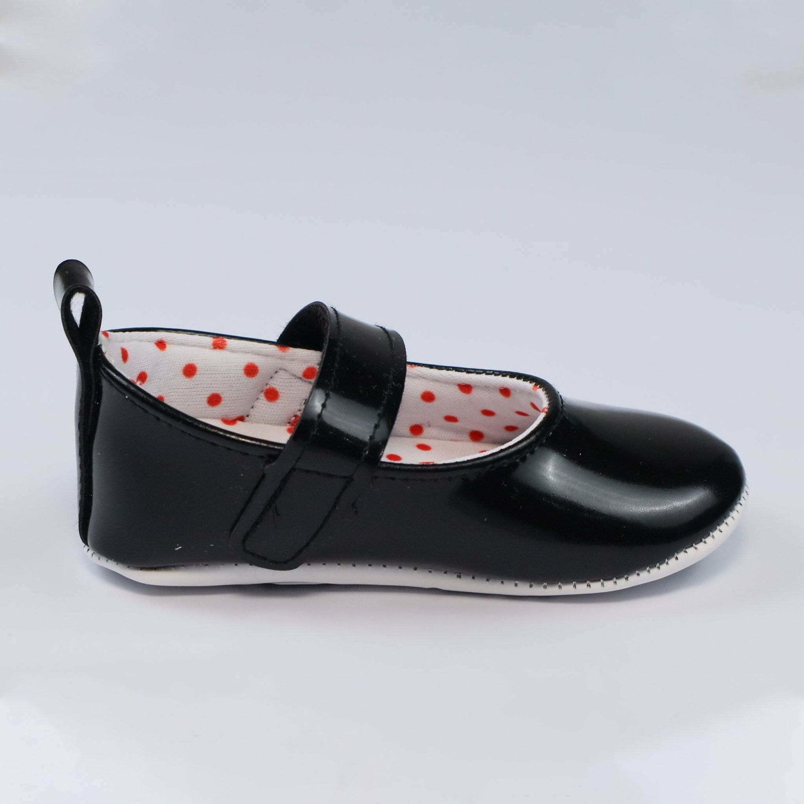 Baby Shoes Black Color by Baby Pattini