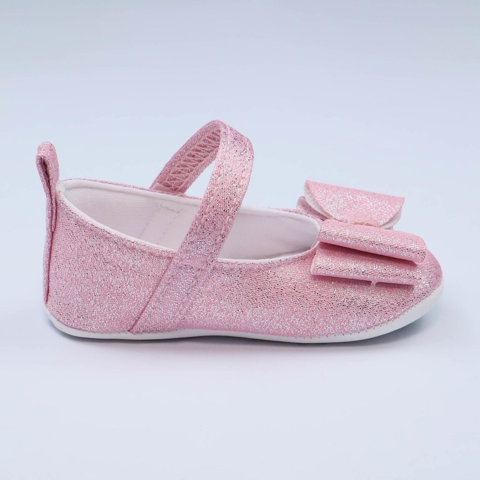 Baby Shoes Pink Glitter by Baby Pattini