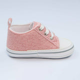 Baby Shoes Pink With Texture | Baby Pattini - Zubaidas Mothershop
